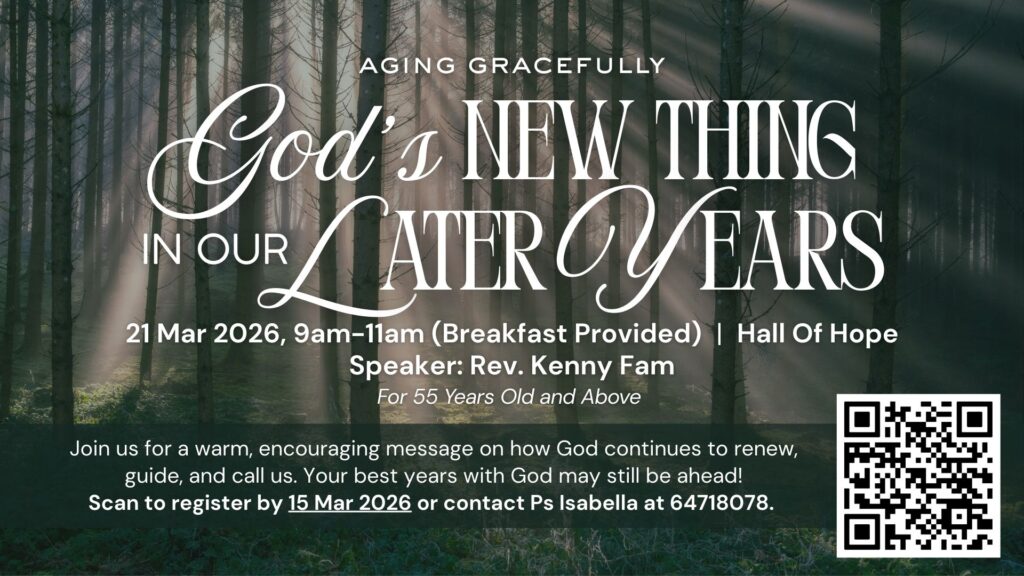 Aging Gracefully 3 Gods New Thing In Our Later Years